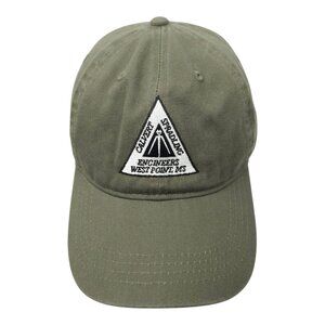 Calvert Spradling Engineers Tuck Strap Cap Trucker Embroidered Logo Baseball Hat